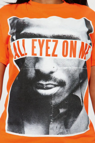 All Eyes On Me Top - Orange