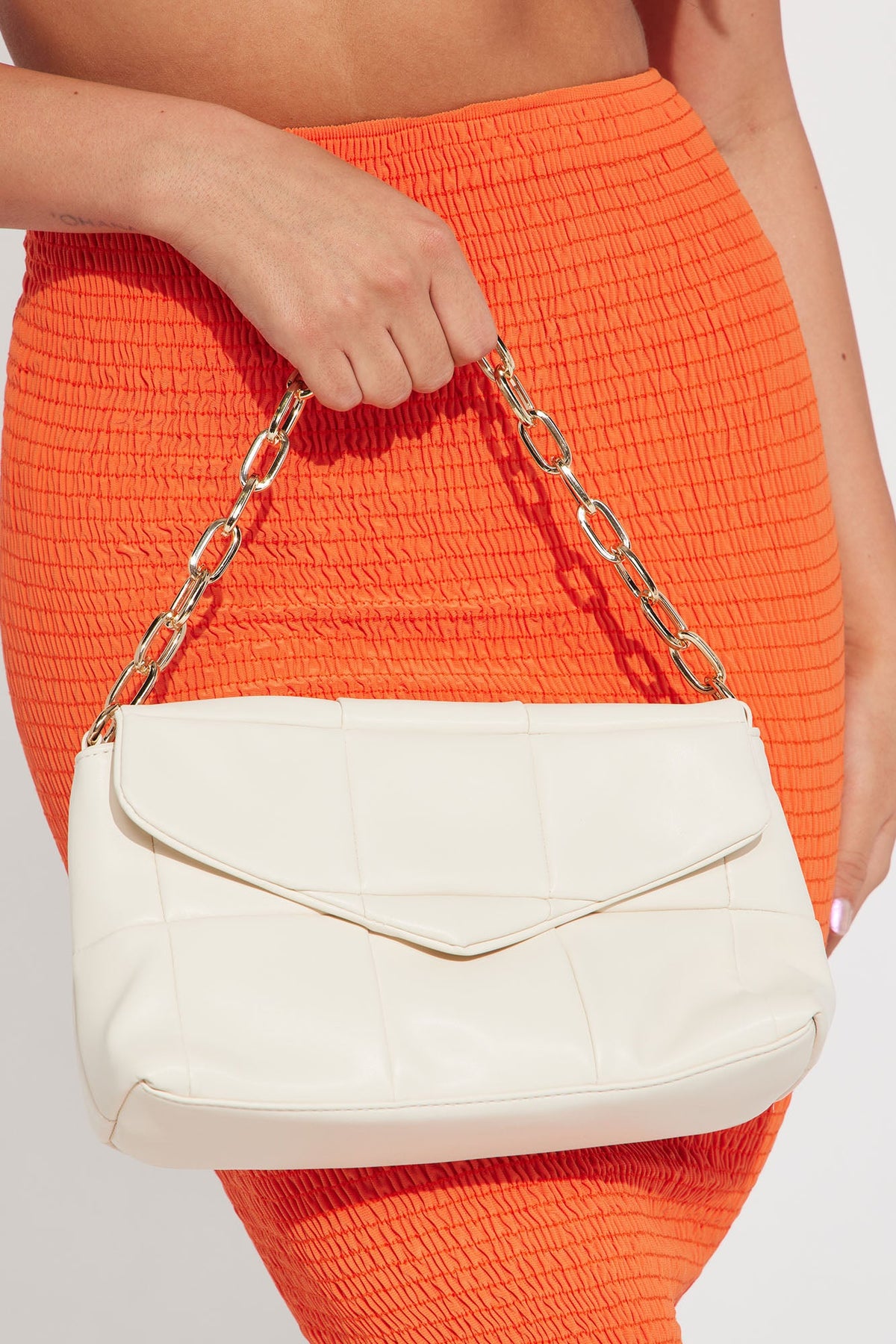 LA Lady Handbag - Off White