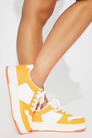 Can't Handle Me Sneakers - Orange