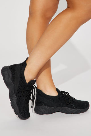 Casual Slay Sneakers - Black