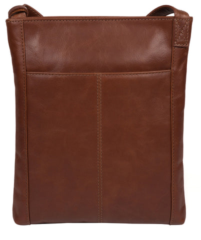 'Knook' Vintage Cognac Leather Cross Body Bag