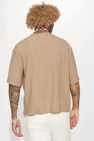 Meant For You Short Sleeve Tee - Taupe