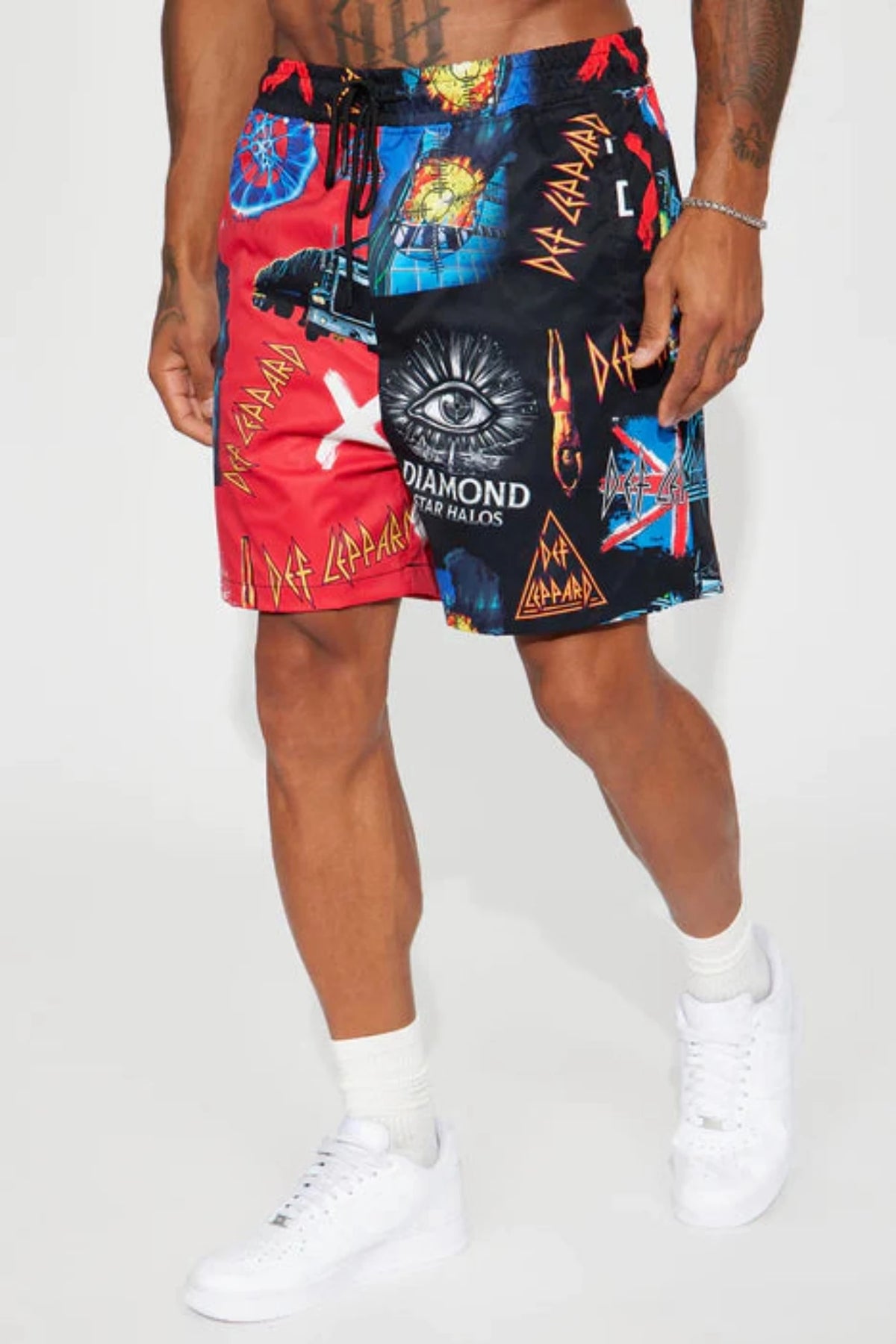 Def Leppard Hysteria Short - Multi Color