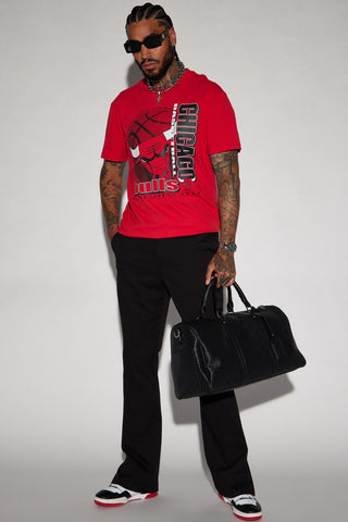 Bulls Turnover Short Sleeve Tee - Red