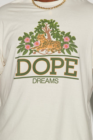 Dope Dreams Short Sleeve Tee - Off White