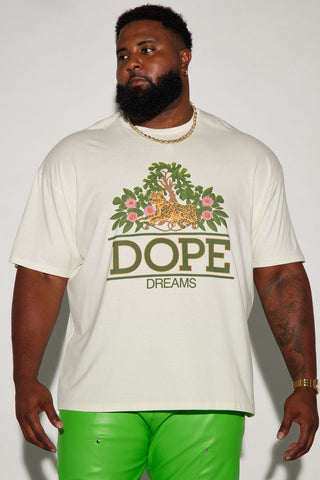 Dope Dreams Short Sleeve Tee - Off White