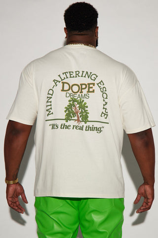 Dope Dreams Short Sleeve Tee - Off White