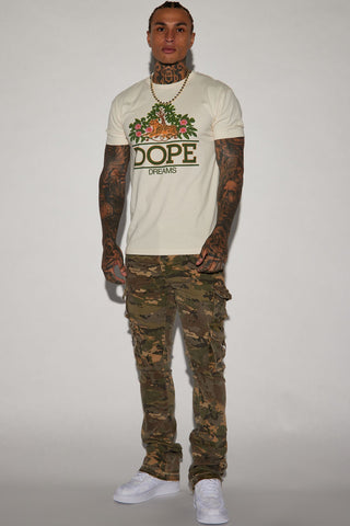 Dope Dreams Short Sleeve Tee - Off White