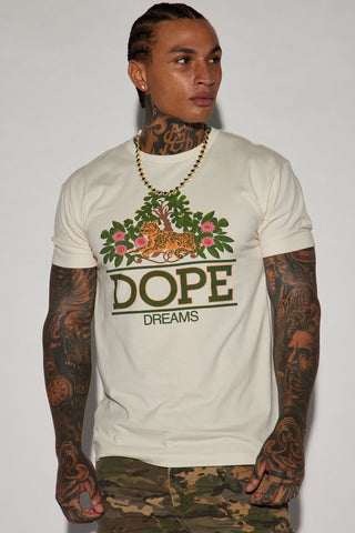 Dope Dreams Short Sleeve Tee - Off White