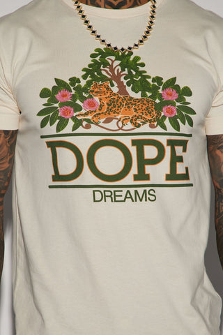 Dope Dreams Short Sleeve Tee - Off White