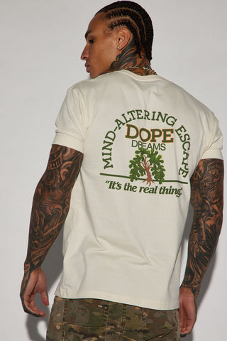 Dope Dreams Short Sleeve Tee - Off White