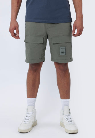 COTTON TERRACE SHORTS OLIVE