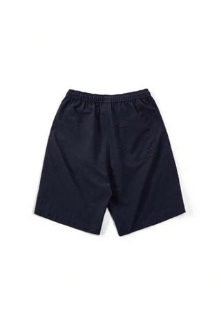 Men Slant Pocket Drawstring Waist Shorts