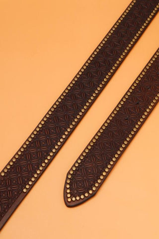 Men Studded Decor Belt