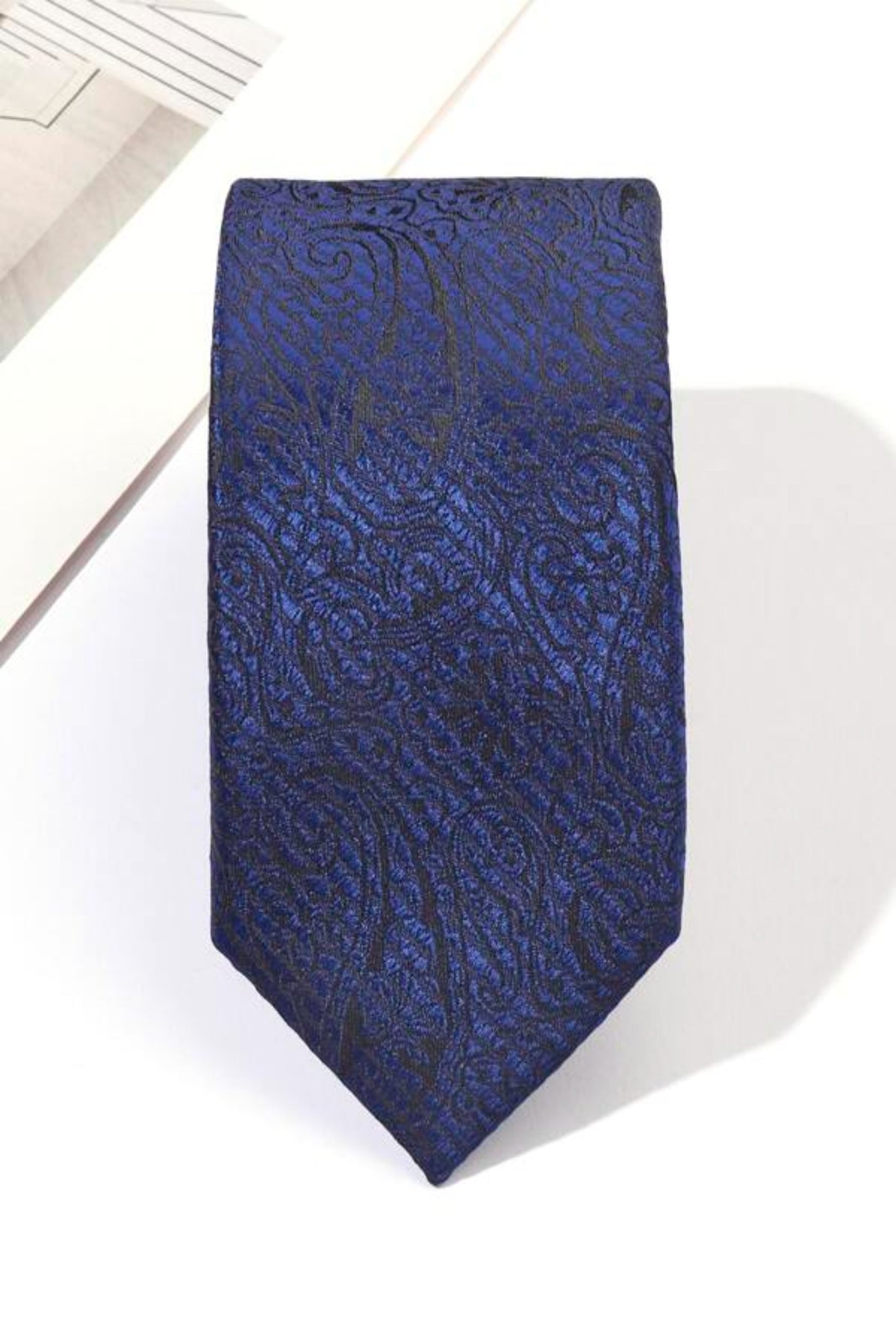 Men Paisley Embroidered Tie