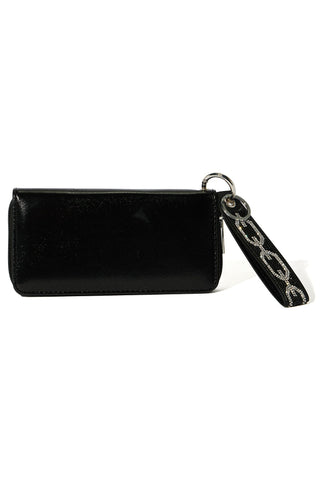 Go To Wristlet Wallet - Black/Silver