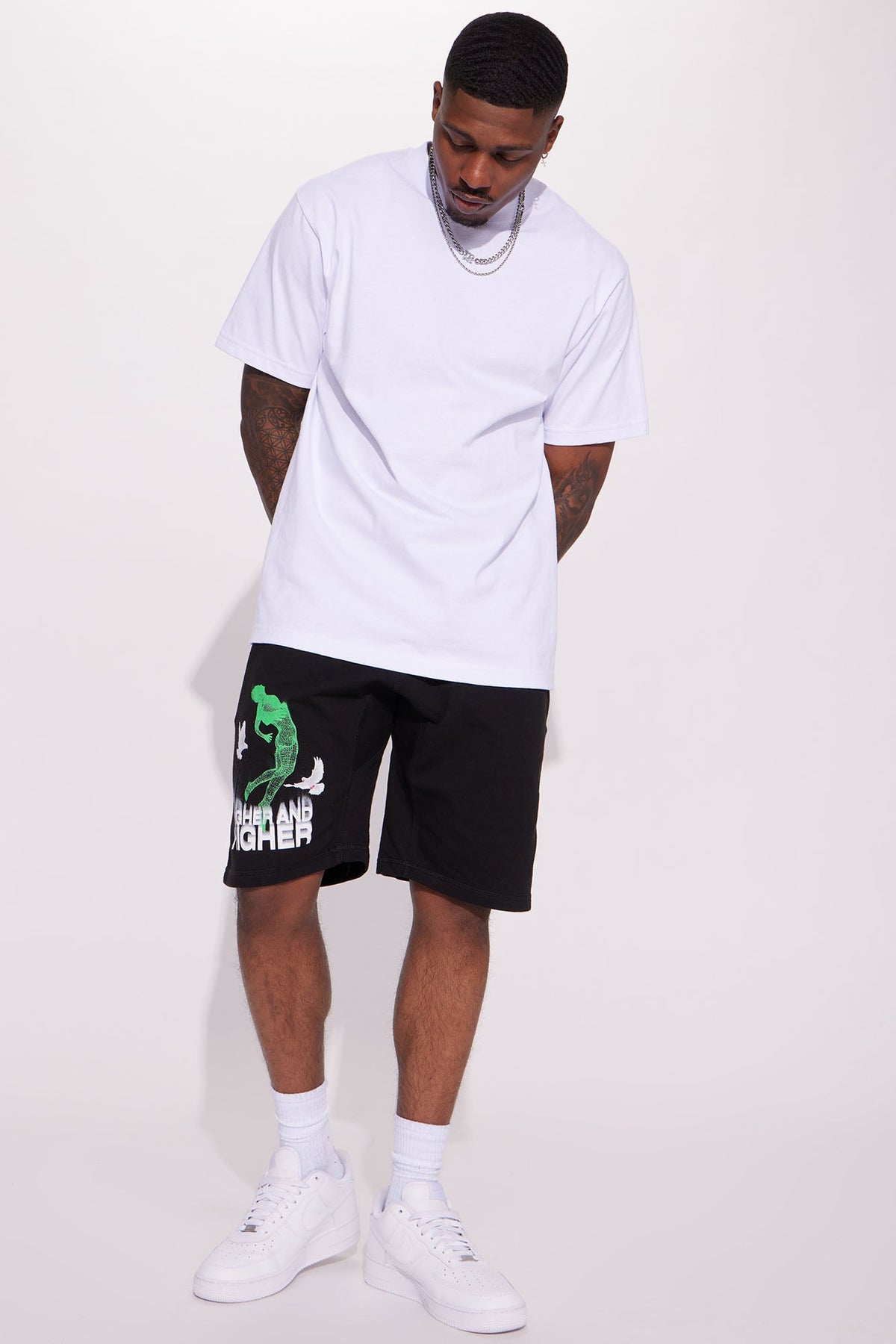 Higher And Higher Shorts - Black