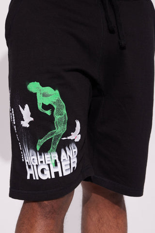 Higher And Higher Shorts - Black
