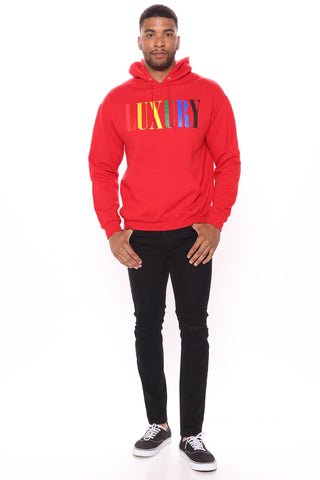 Luxury Hoodie - Red