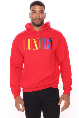 Luxury Hoodie - Red