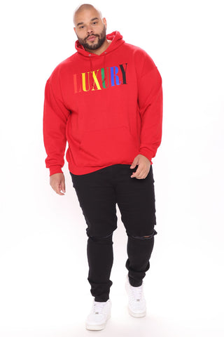 Luxury Hoodie - Red