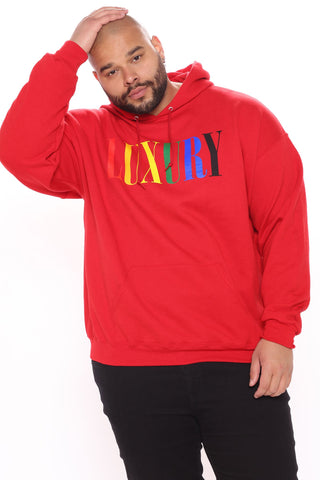 Luxury Hoodie - Red