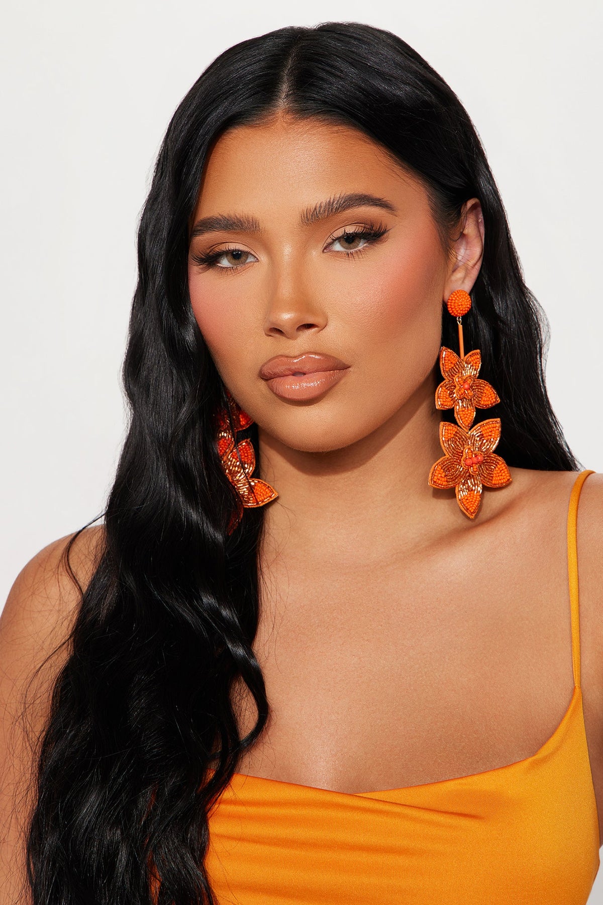 Last Forever Earrings - Orange