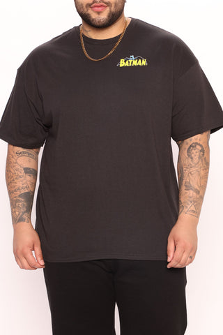Batman Comic Short Sleeve Tee - Black