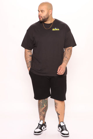 Batman Comic Short Sleeve Tee - Black