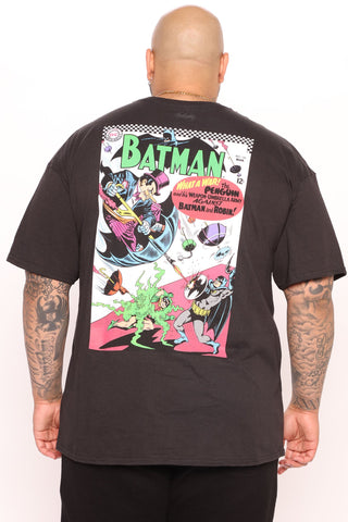 Batman Comic Short Sleeve Tee - Black