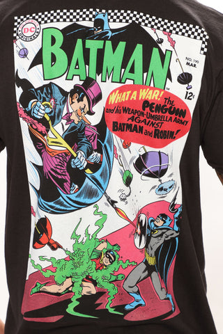 Batman Comic Short Sleeve Tee - Black