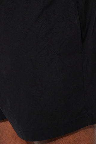 Born 2 Fly Print Change Swim Trunk - Black