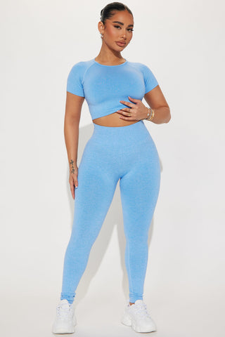 Made It On Time Active Set - Blue