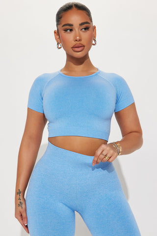 Made It On Time Active Set - Blue