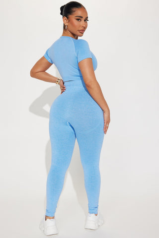 Made It On Time Active Set - Blue