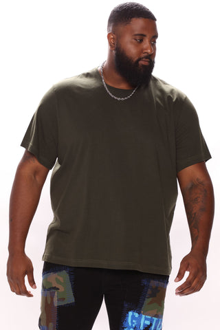Essential Crew Tee - Olive