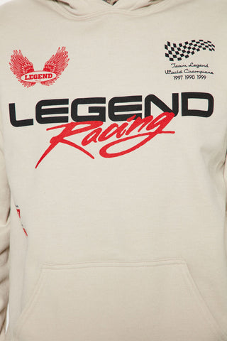 Legend Racing Hoodie - Khaki