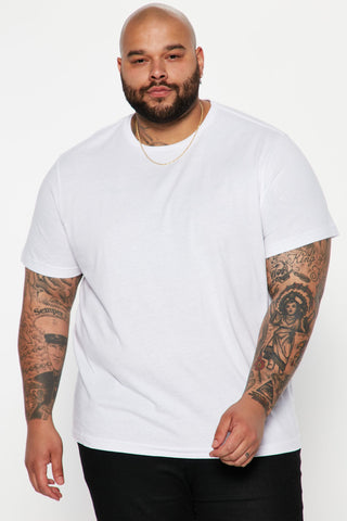 FN Essential Crew Tees 3 Pack - White