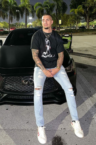 ALI Short Sleeve Tee - Black