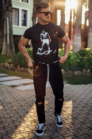 ALI Short Sleeve Tee - Black