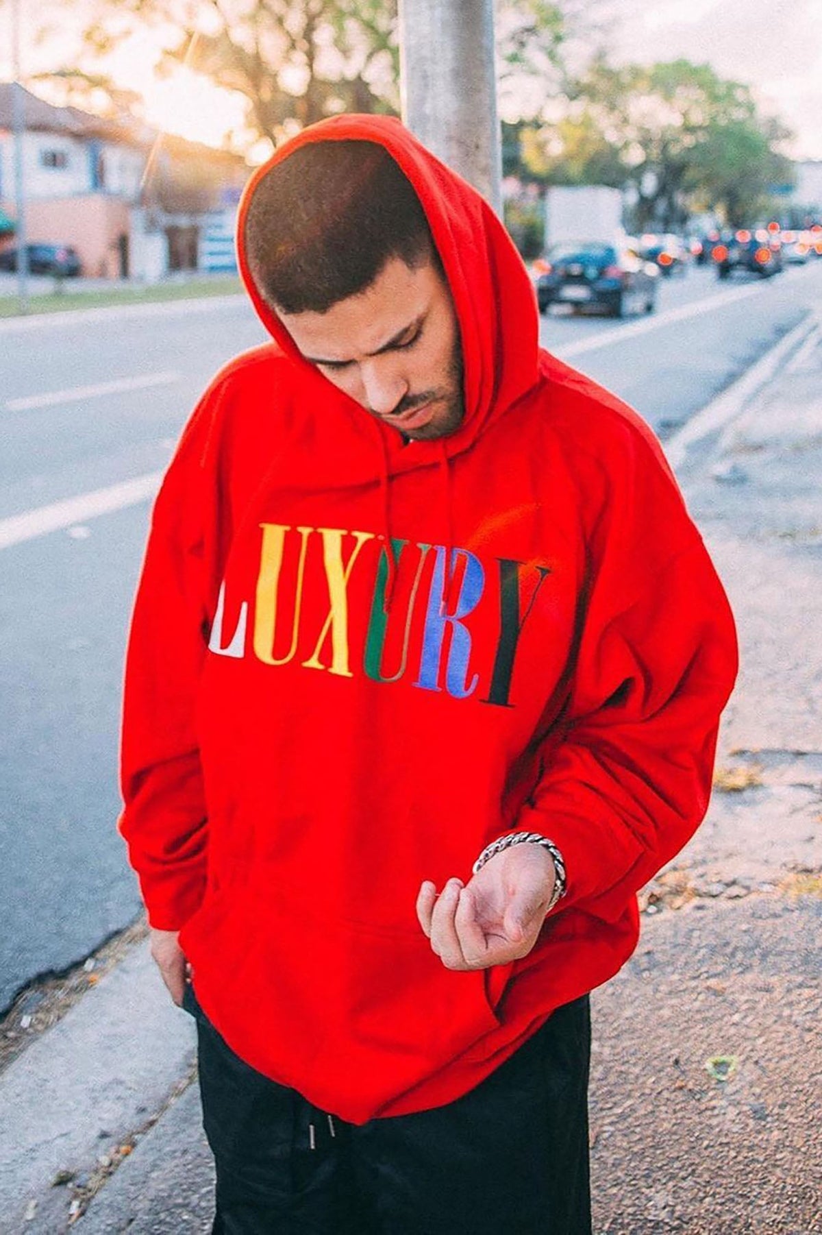Luxury Hoodie - Red